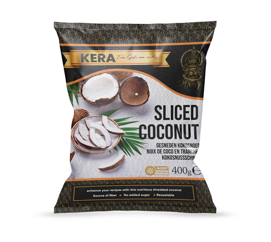 KERA Sliced Coconut 400g